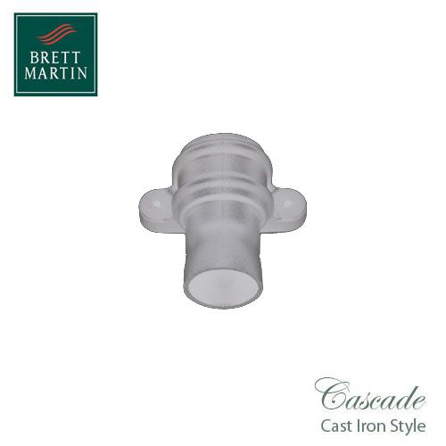 Cascade Cast Iron Style 68mm Anti-Splash Shoe With Lugs - White