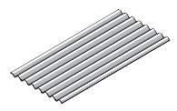 Profile 6 Fibre Cement Roofing Sheet ~ 3050mm