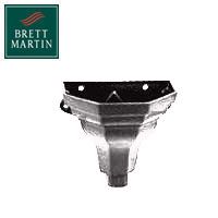 Cascade Cast Iron Style Plastic Medium Ogee Planter (White)