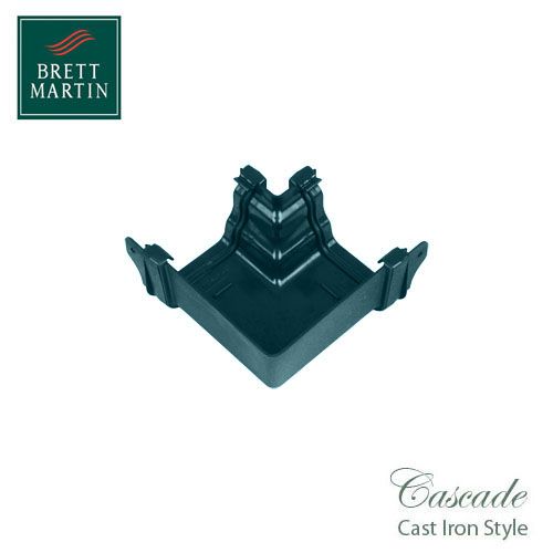 Cascade Cast Iron Style 106mm Prostyle External 90dg Angle - Green