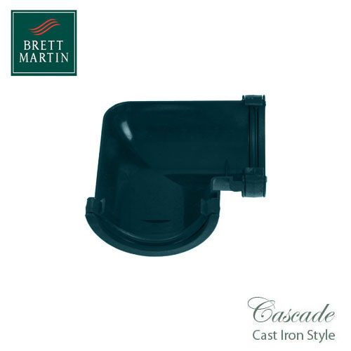 Cascade Cast Iron Style 112mm Style Roundstyle 90dg Angle - Green
