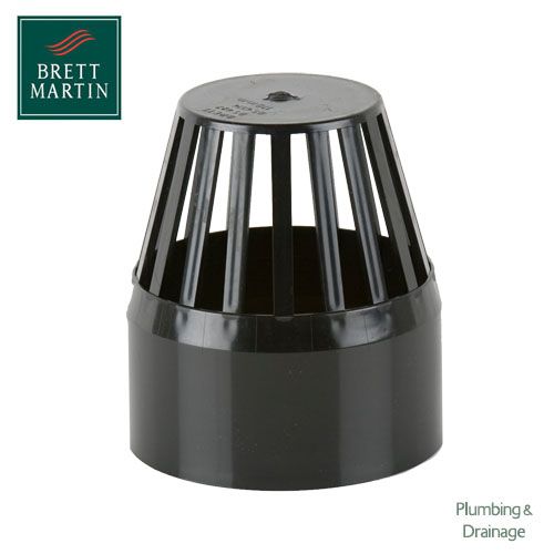 Cascade Cast Iron Style 110mm Plastic Vent Cowl (Green)