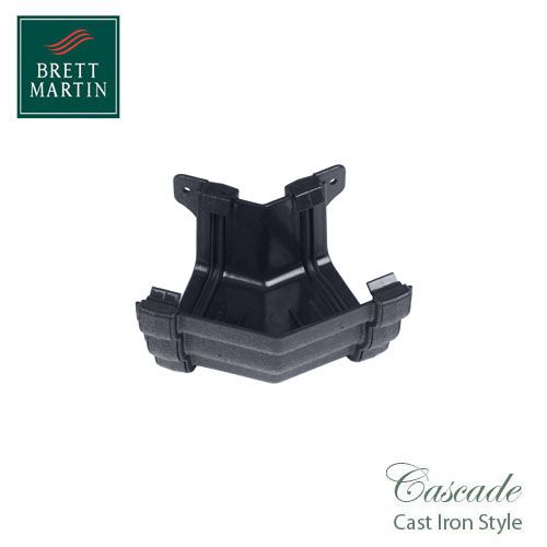 Cascade Cast Iron Style 106mm Prostyle External 135dg Angle - Grey