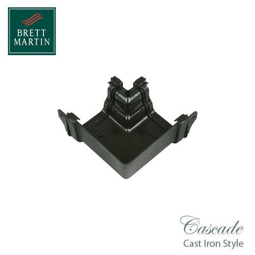 Cascade Cast Iron Style 106mm Prostyle External 90dg Angle - Grey
