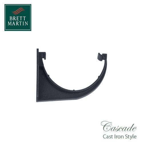 Cascade Cast Iron Style 115mm Plastic Deepstyle Fascia Bracket - Grey