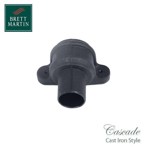 Cascade Cast Iron Style 68mm Plastic Coupler & Lugs (Grey)