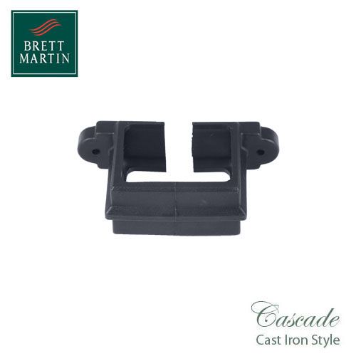 Cascade Cast Iron Style 100 x 75mm Plastic Downpipe Clip (Grey)