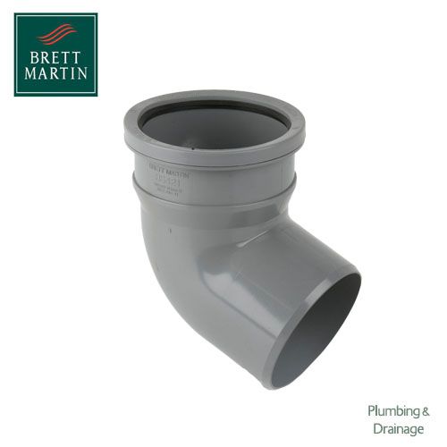 Cascade Cast Iron Style 110mm 112.5dg Single Socket Bend (Grey)