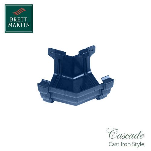 Cascade Cast Iron Style 106mm Prostyle External 135dg Angle - Blue