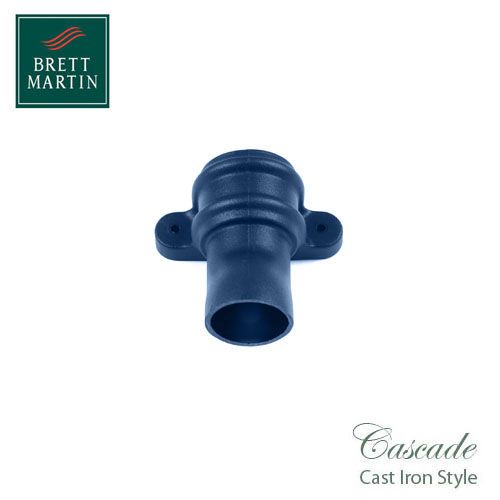 Cascade Cast Iron Style 68mm Anti-Splash Shoe With Lugs - Blue