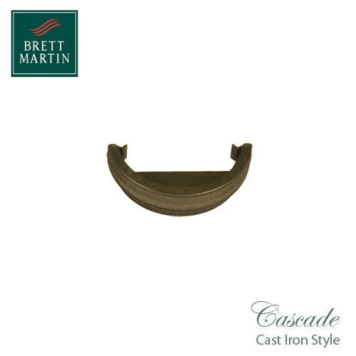 Cascade Cast Iron Style 112mm Roundstyle External Stopend - Sand