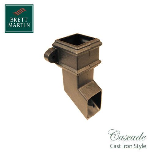 Cascade Cast Iron Style 65mm Plastic Shoe With Lugs - Sand