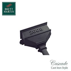Cascade Cast Iron Style 65mm & 68mm Small Hopper Dated (Sand)