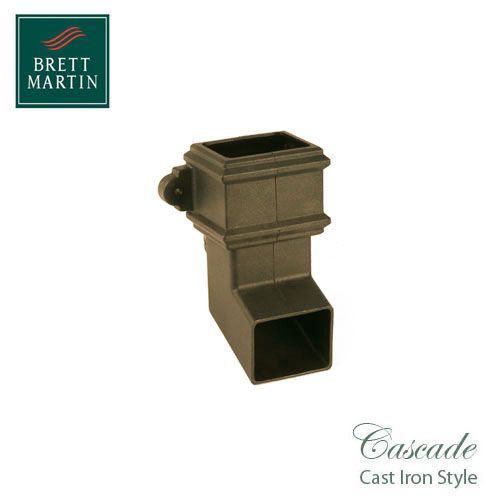 Cascade Cast Iron Style 100 x 75mm Plastic Shoe With Lugs (Sand)