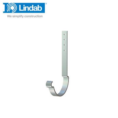 Lindab Half Round Rafter Bracket 100mm Painted Anthracite