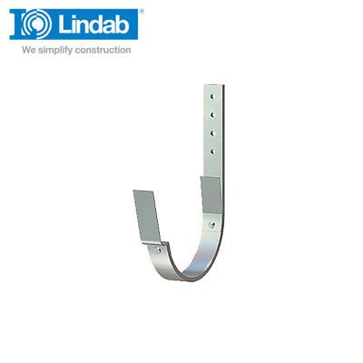 Lindab Half Round Fascia Bracket 190mm Painted Anthracite Metallic