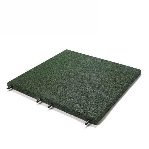 Ecotred Recycled Promenade Tile 500mm x 500mm x 30mm Thick - Green