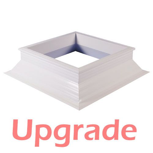UPGRADE - S3 300mm High PVC Upstand - 750mm x 750mm