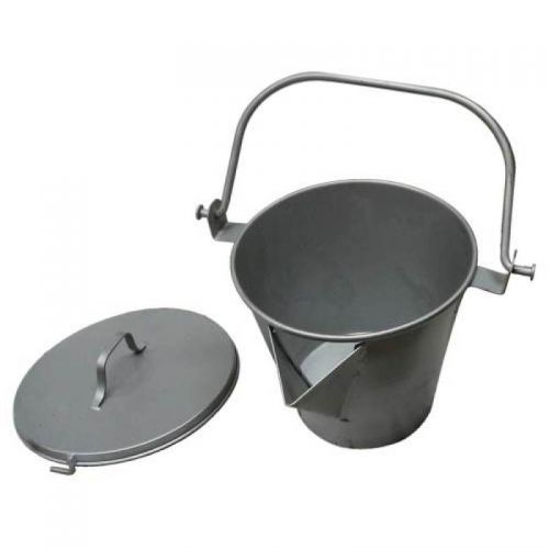 Asphalt V-Lipped Compound Bucket Complete with Lid