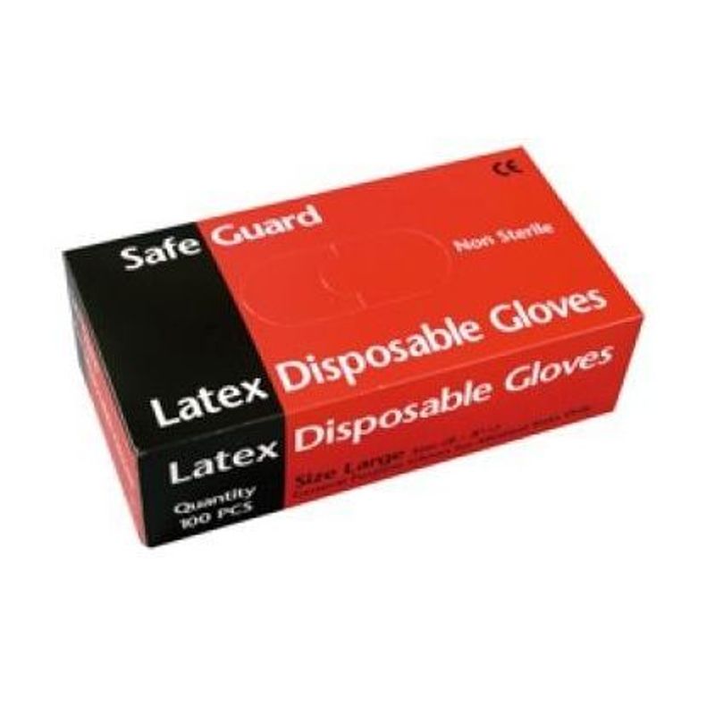 Latex Surgical Gloves. (Box Of 50 Pairs). Size Extra Large Roofing