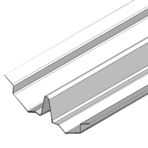 Corodrain Universal Dry Fix GRP Valley Trough - 280mm x 3000mm