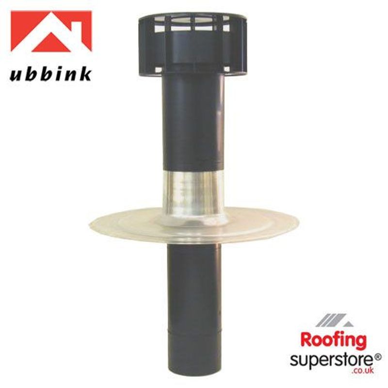 Ubbink OFT4 Flat Roof Vent Terminal (Twin Wall) 125mm Diameter