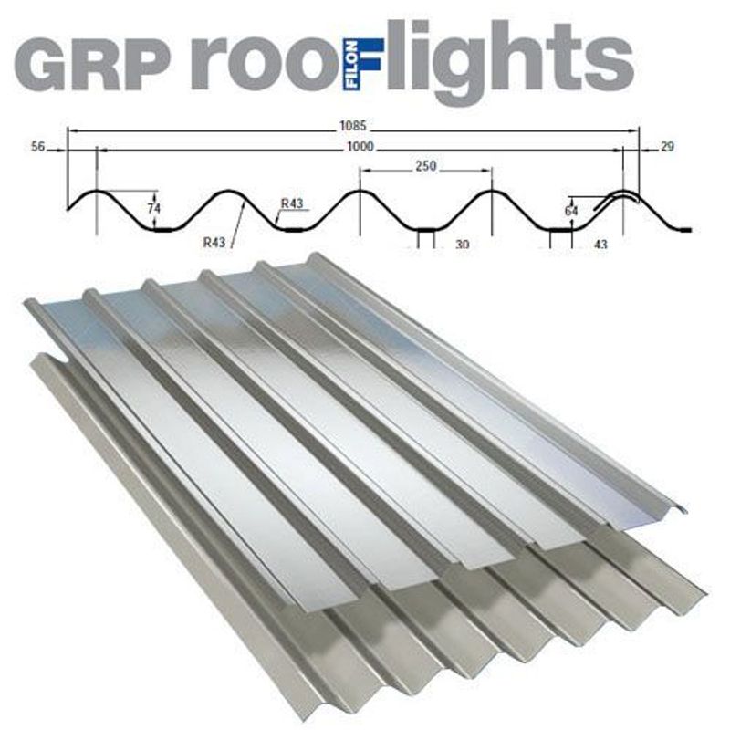 GRP Cape Monad Translucent Roof Sheets (Class 1) Roofing Superstore®