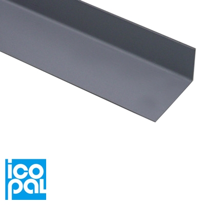 Monarplan Prefabricated Coated Metal (Colour: Anthracite) - 1m x 2m
