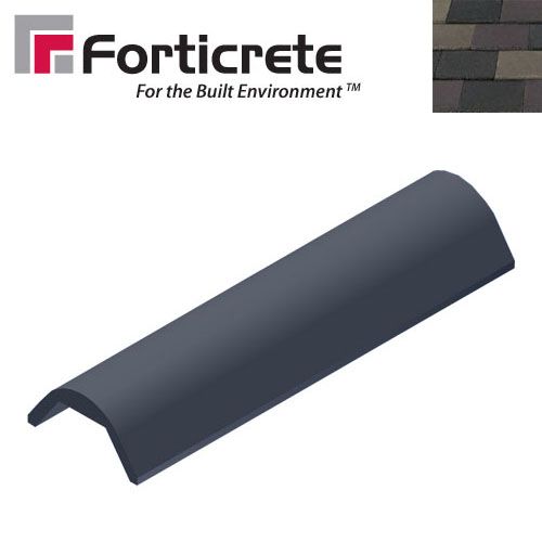 Forticrete Hardrow Harmony 70 Degree Angle Ridge - Dark Mix | Roofing ...