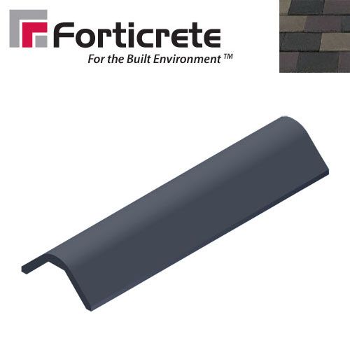 Forticrete Hardrow Harmony 90 Degree Angle Ridge - Dark Mix
