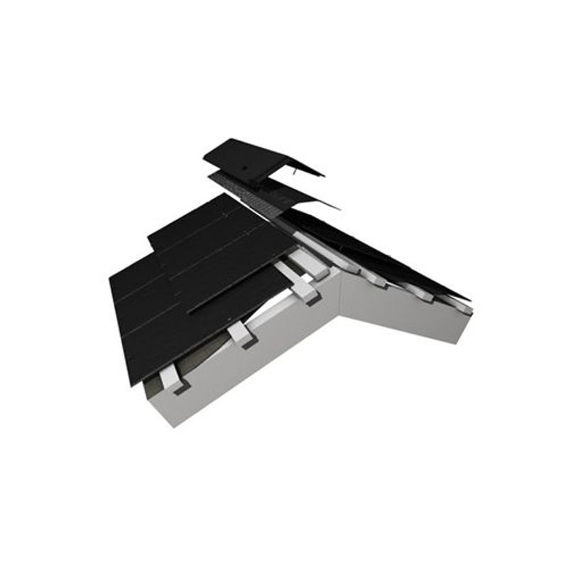 Eternit Universal Ventilated Ridge Roll for Fibre Cement Slates - 6m ...