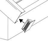 Manthorpe Linear Dry Verge Eaves End - Black