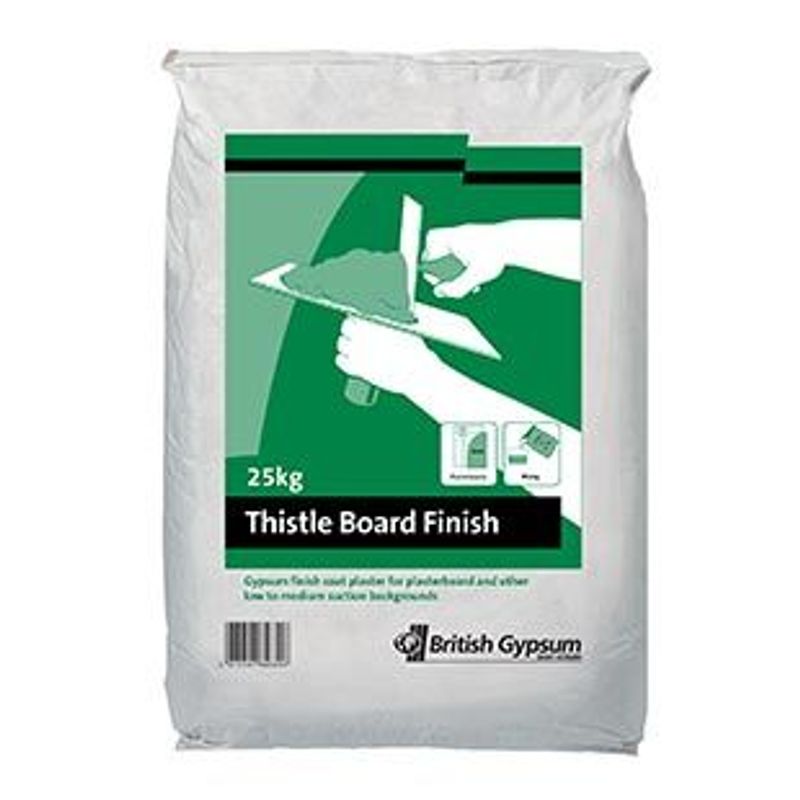 British Gypsum Thistle Board Finish Plaster 25kg Roofing Superstore®