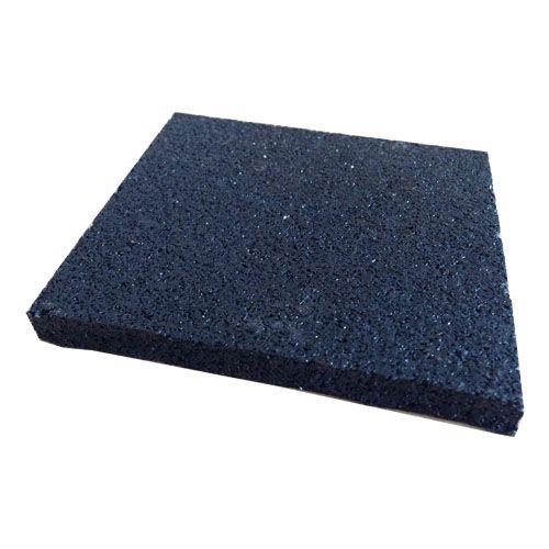 PEDECK 100mm x 100mm Rubber Base Plate for Decking Cradles - 10mm