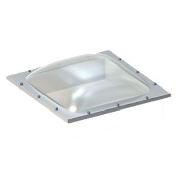 S11 1360mm x 1360mm Double Glazed Manual Opening Dome Only with Collar