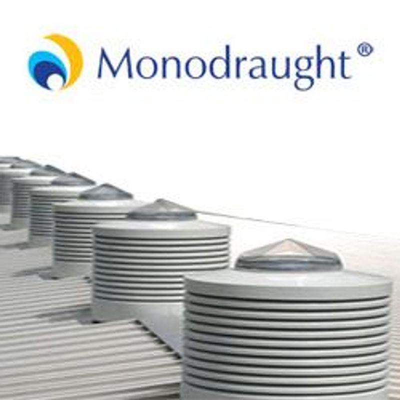 Monodraught GRP Suncatcher Natural Daylight and Ventilation System