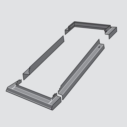 VELUX Spare Part - ECX U10 Kerb Flashing - Biepack 2