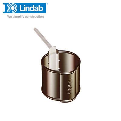 Lindab Steel Round Downpipe Pipe Holder 100mm Painted Brown | Roofing ...