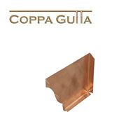 Copper Guttering Ogee Left Hand Stop End