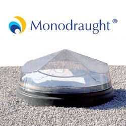 Monodraught 300mm Monodraught Diamond Dome Flat Roof Sunpipe Kit Special Flashing