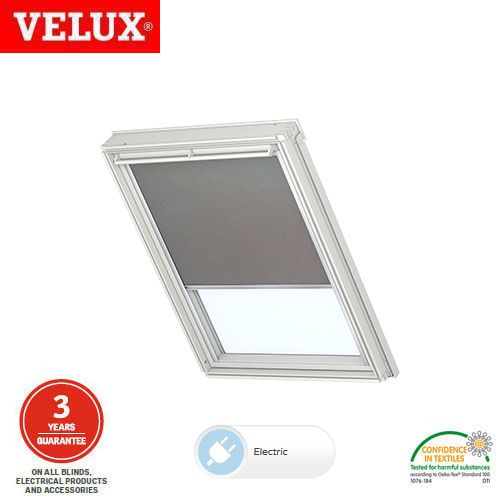 VELUX Electric Blackout Blind DML PK08 0705 - Grey