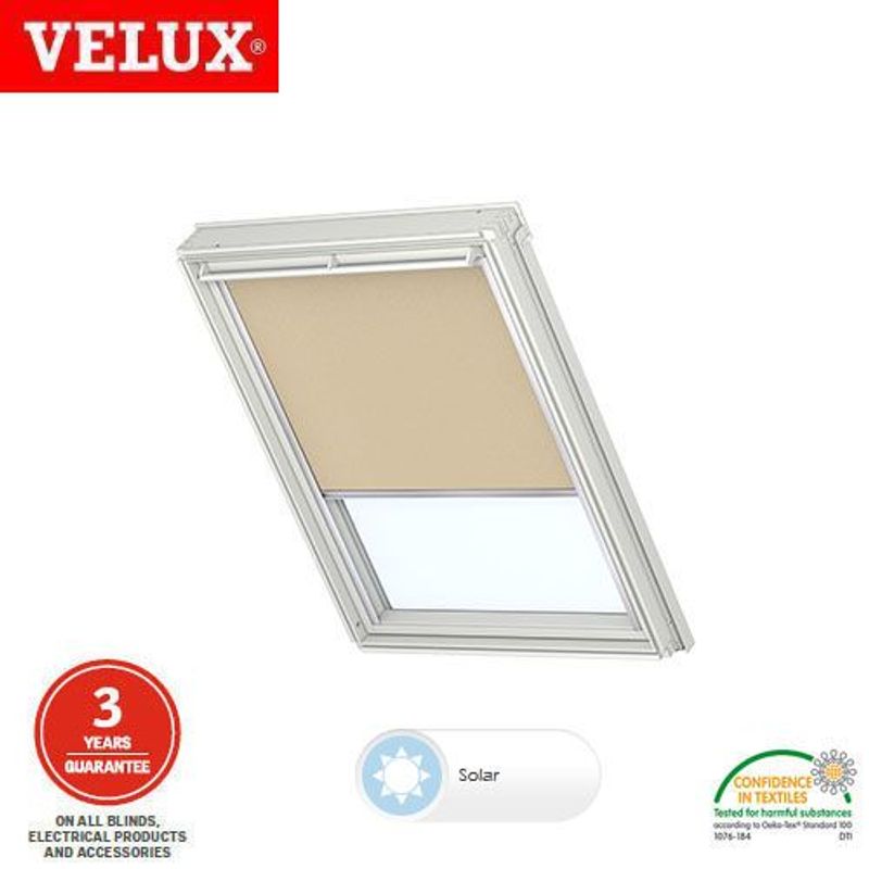 VELUX Solar Blackout Blind DSL MK08 3003 Sand Roofing Superstore®