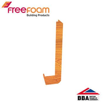 uPVC Fascia Board Joiner (Square Edge) 300mm - Irish Oak