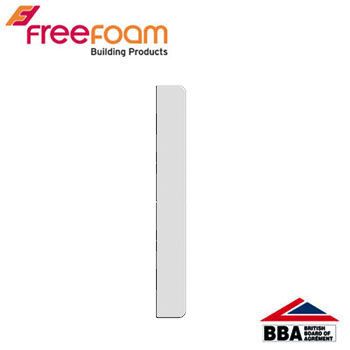 uPVC Fascia Board End Cap (Square Edged) - 300mm White
