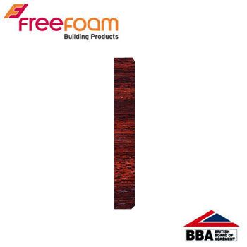 uPVC Fascia Board End Cap (Square Edged) - 300mm Mahogany