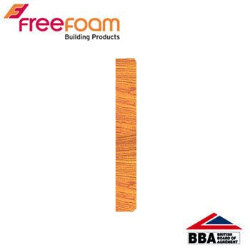 uPVC Fascia Board End Cap (Square Edged) - 300mm Irish Oak