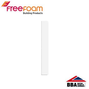 uPVC Fascia Board End Cap (Square Edged) - 100mm White