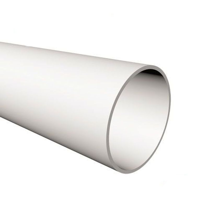 Freeflow Round Plastic Downpipe Length 5.5m White Roofing Superstore®