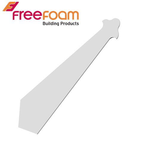 uPVC Decorative Fascia Finial - White
