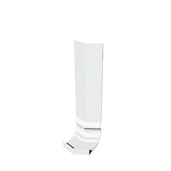 Image of uPVC Ogee Fascia Board Internal Corner 135d - 300mm White